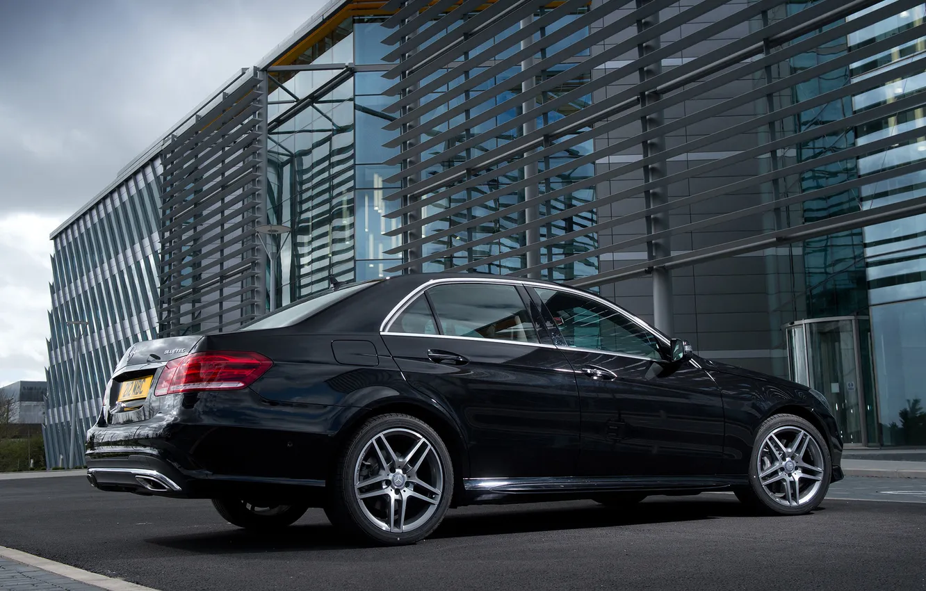 Photo wallpaper Mercedes-Benz, car, sedan, Mercedes, AMG, BlueTec, E 350, Sports Packag