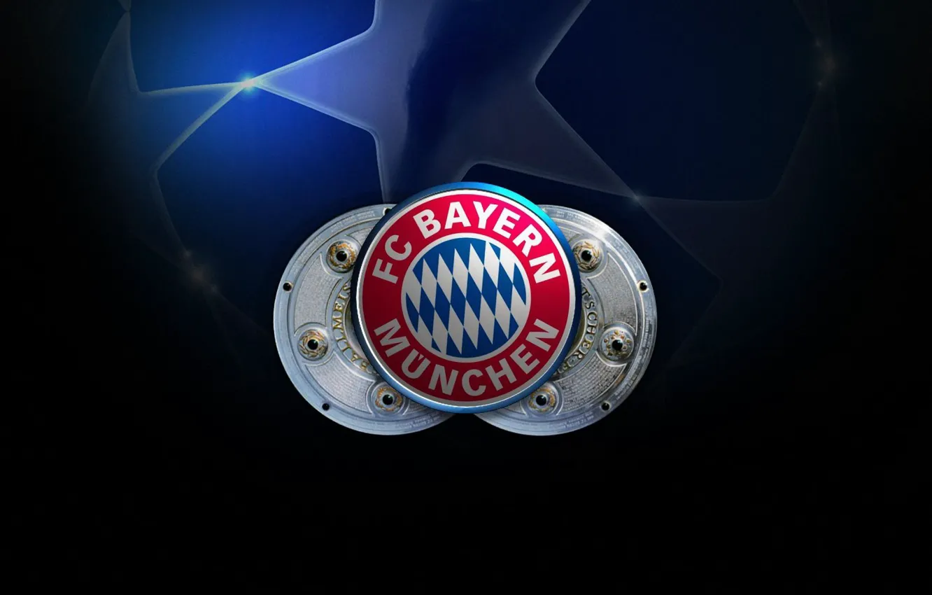 Photo wallpaper football, club, Germany, emblem, Champions League, FC Bayern Munchen, Chempions League, Bayern Munich