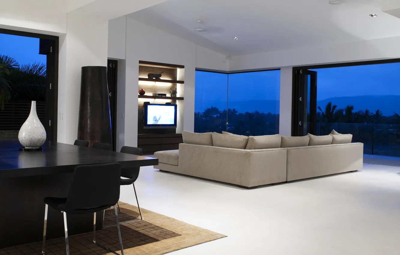 Photo wallpaper design, style, Villa, home, interior, living space, Luxury Private House