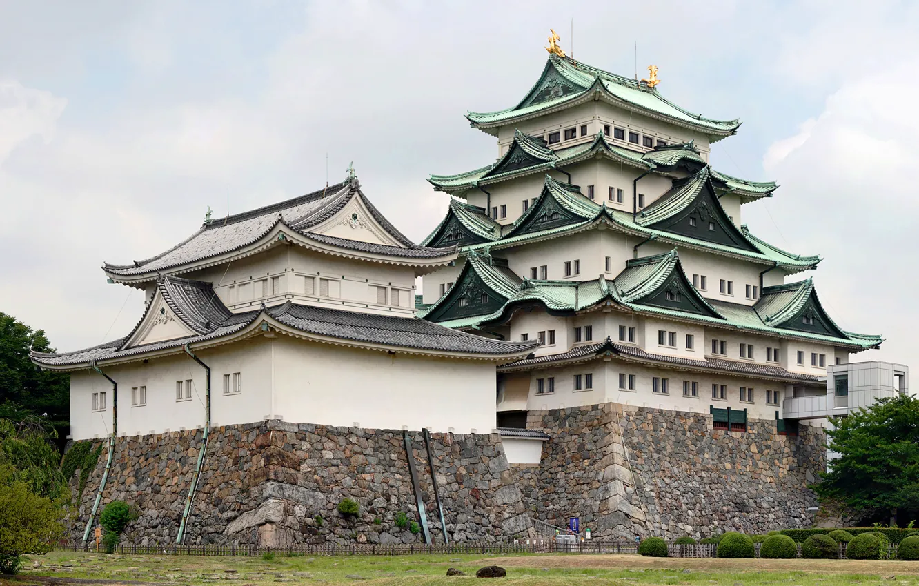 Photo wallpaper Japan, japan, nagoya castle, the Nagoya castle
