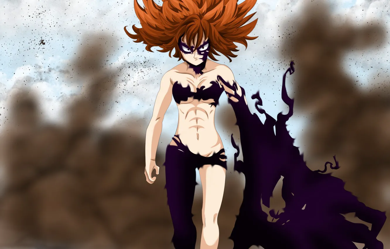 Photo wallpaper demon, devil, anime, power, evil, hand, manga, hell