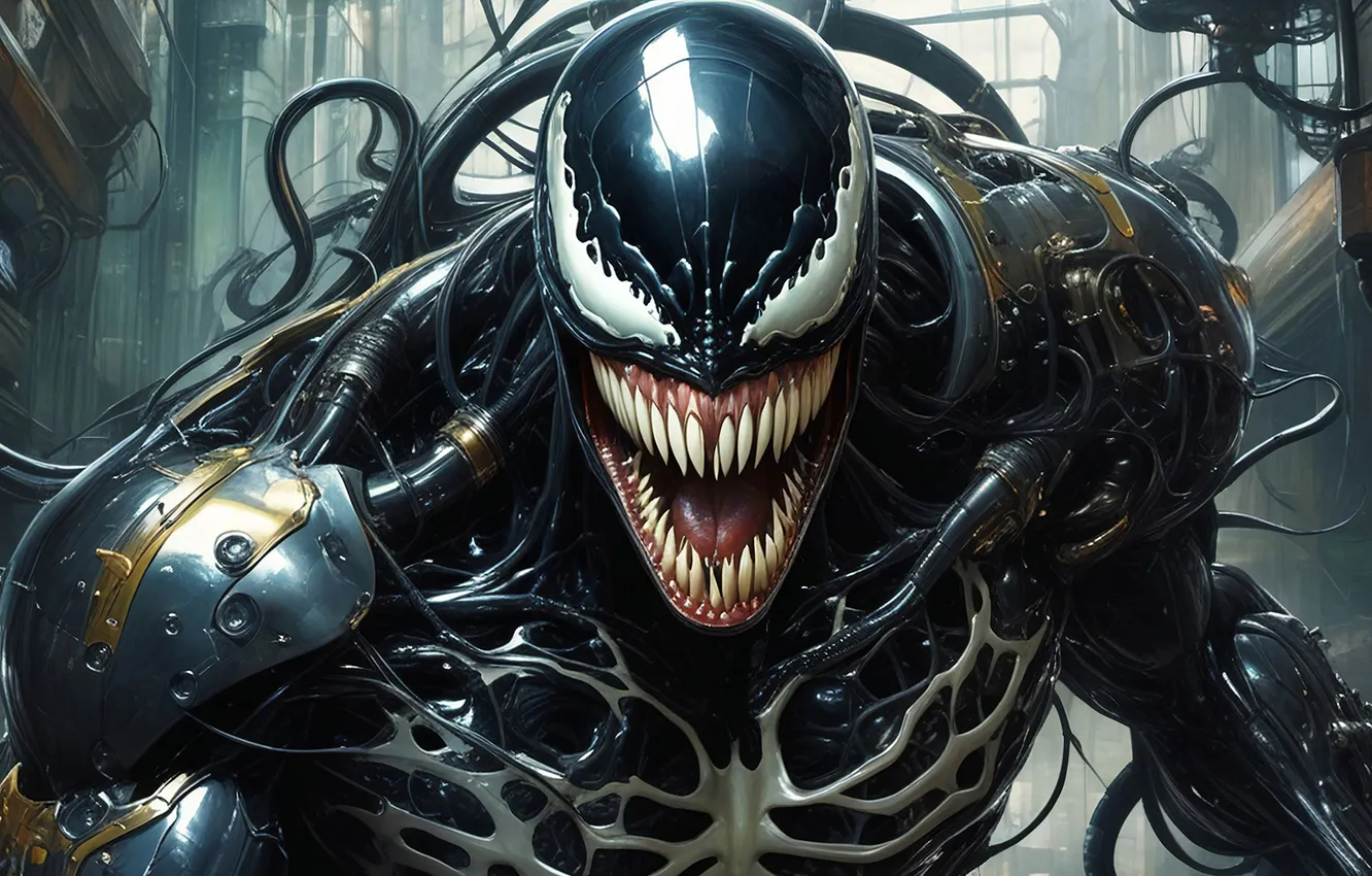 Photo wallpaper the film, monster, Venom