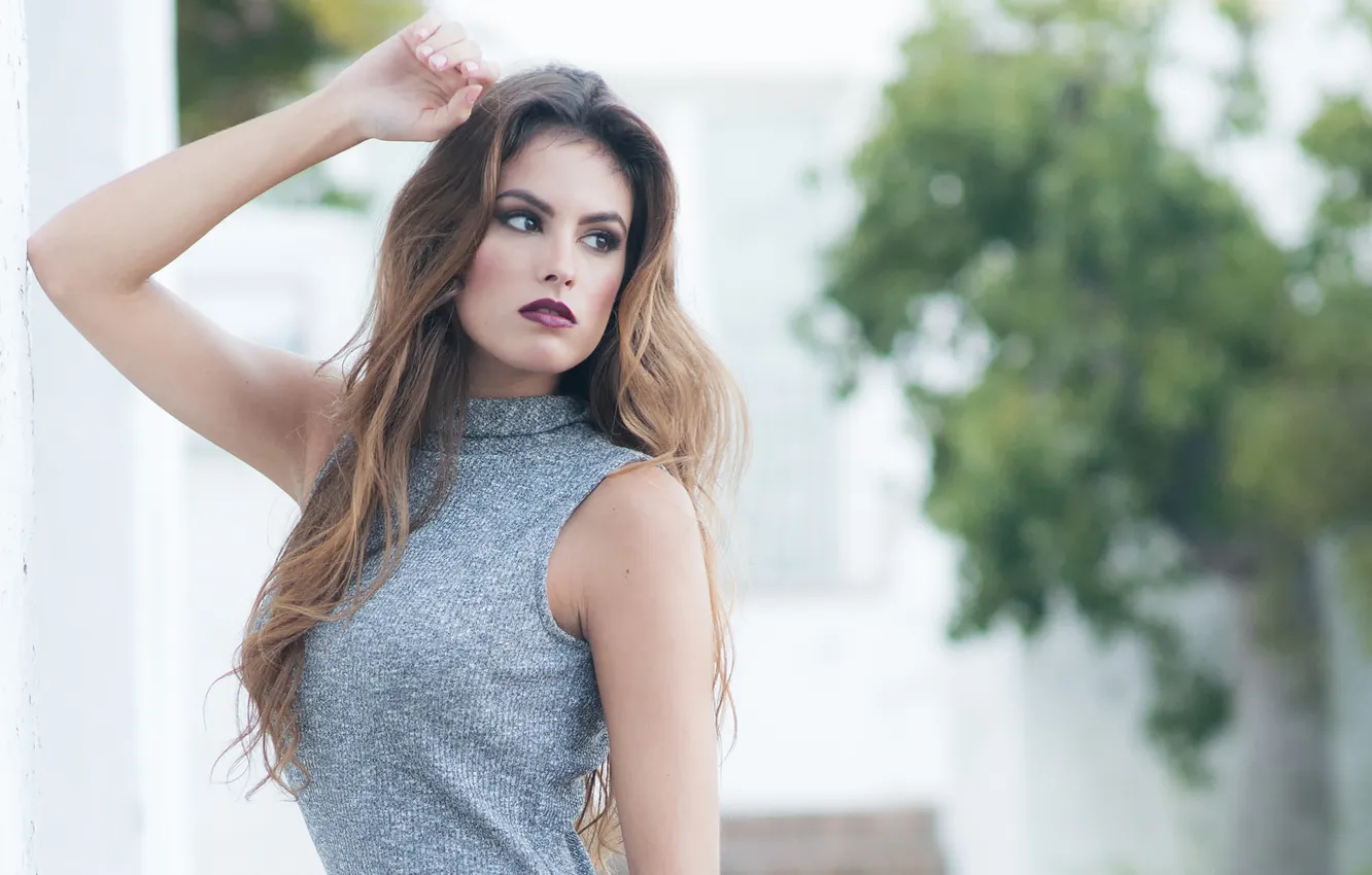 Photo wallpaper makeup, brown-eyed, Conchi Santiago Duran