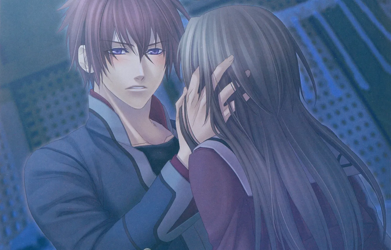 Photo wallpaper blush, date, students, Hiiro no Kakera, onizaki takuma, Crimson shards, Tamaki Benefits, the guy with …