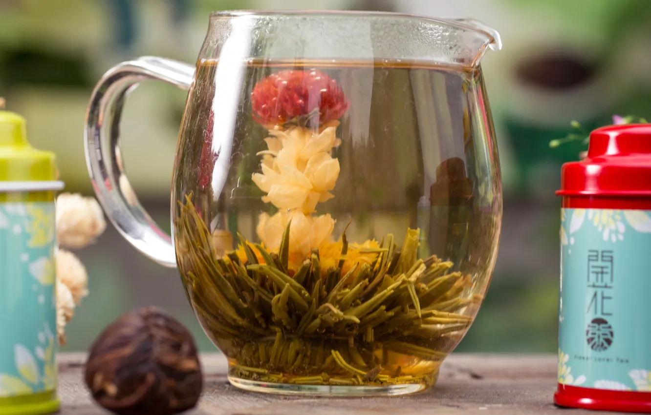 Photo wallpaper tea, drink, exotic