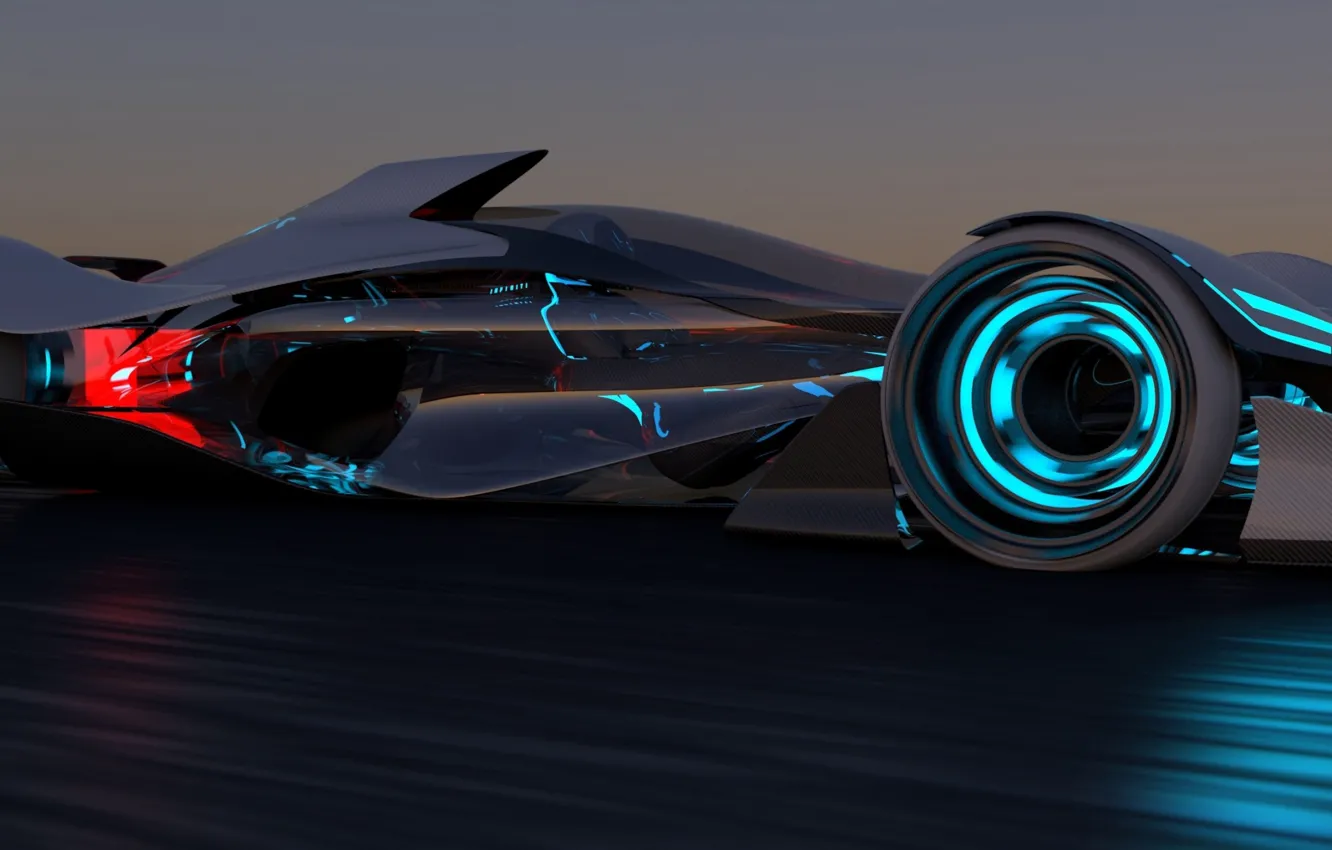 Photo wallpaper supercar, bollid, concept cars