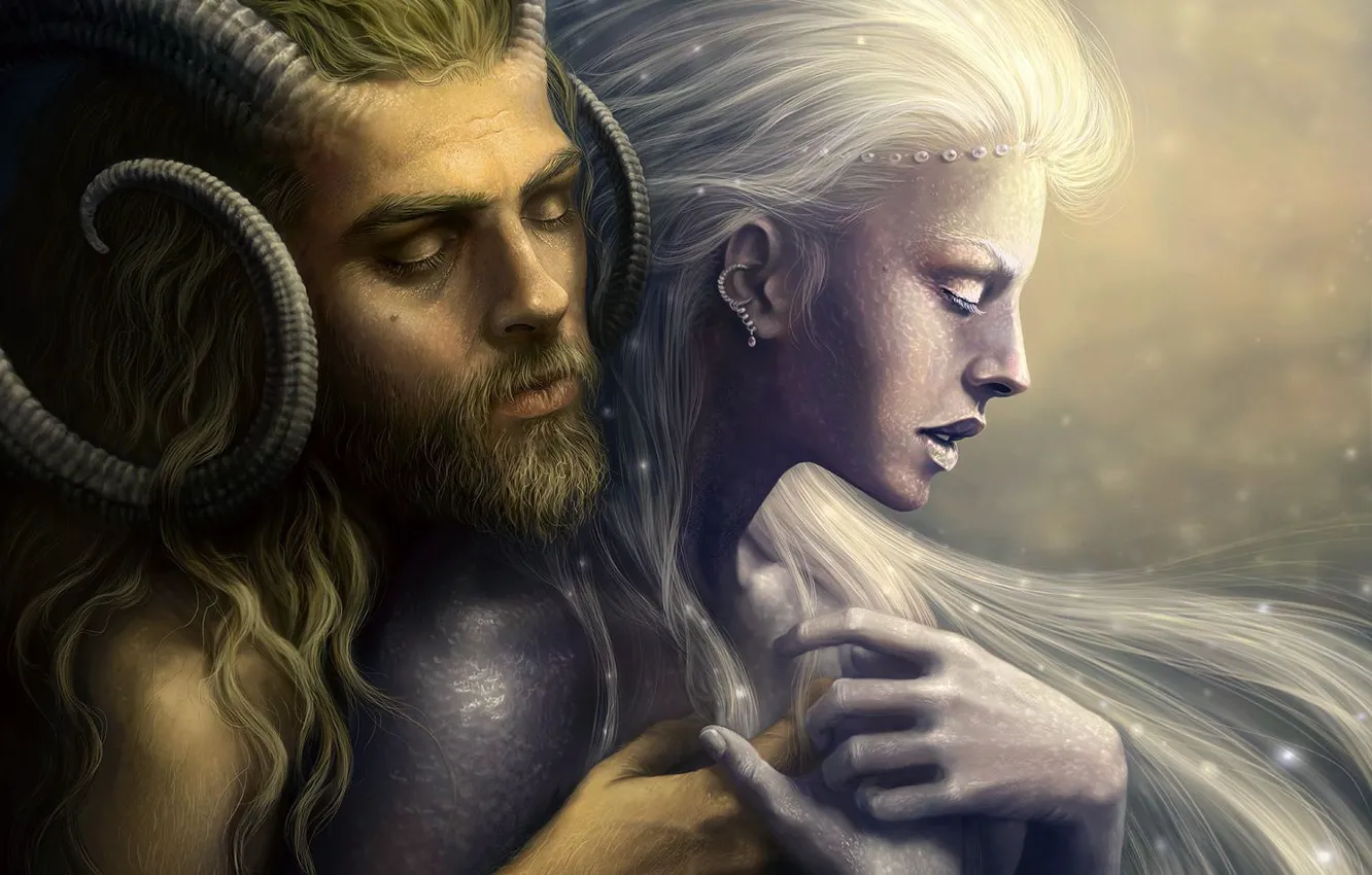 Photo wallpaper love, fiction, figure