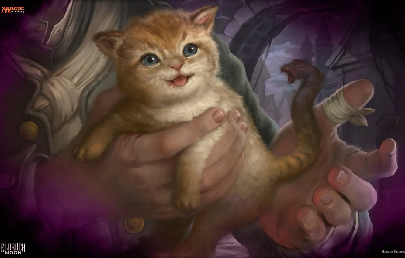 Photo wallpaper kitty, Chimera, Magic The Gathering - Eldritch Moon