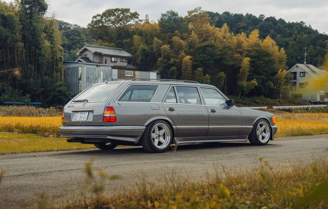 Photo wallpaper Mercedes - Benz, w126, 500TE