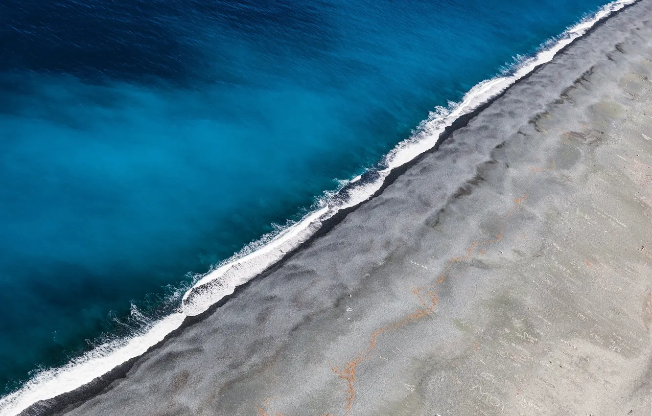 Photo wallpaper Nature, Beach, Water, Colors, Sea, Corse