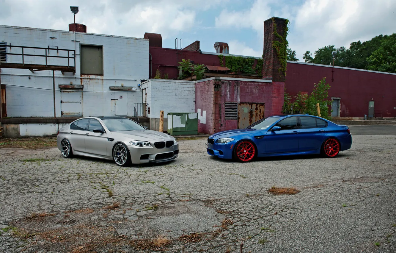 Photo wallpaper blue, F10, Silver