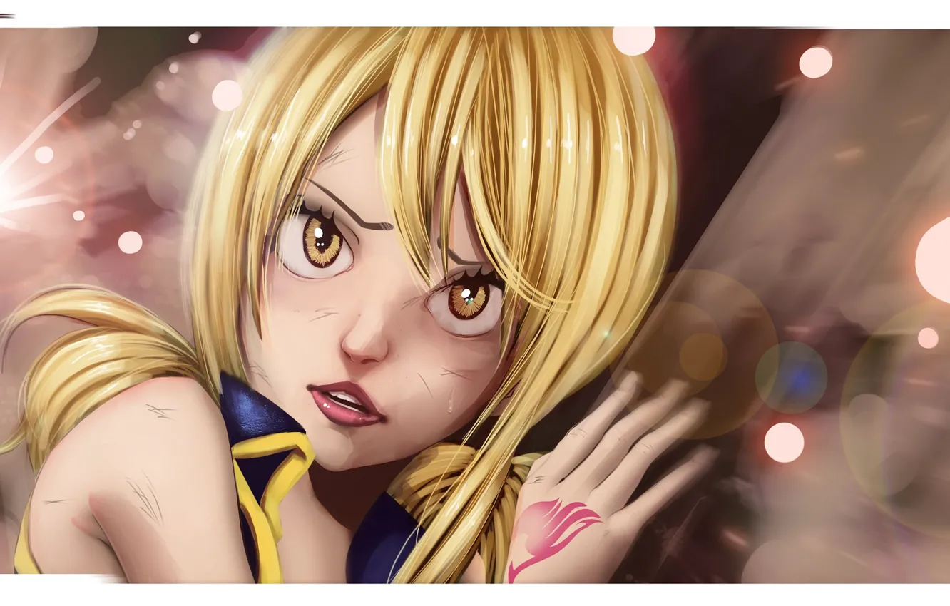 Photo wallpaper girl, Fairy Tail, Lucy, Fairy tail