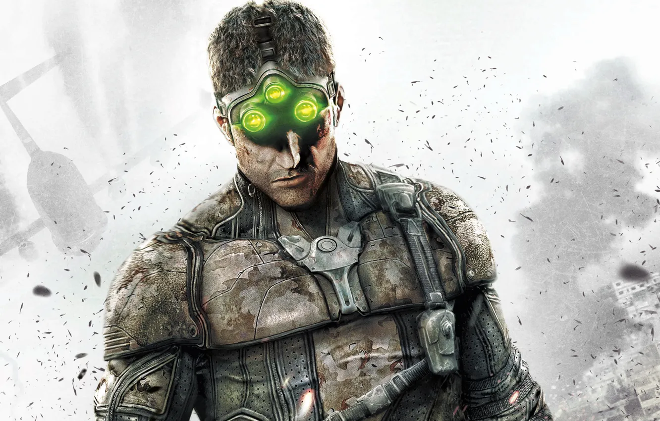 Photo wallpaper agent, equipment, Sam Fisher, Sam Fisher, Tom Clancy, Samuel Leo Fisher, Divided cell: blacklist, Tom …