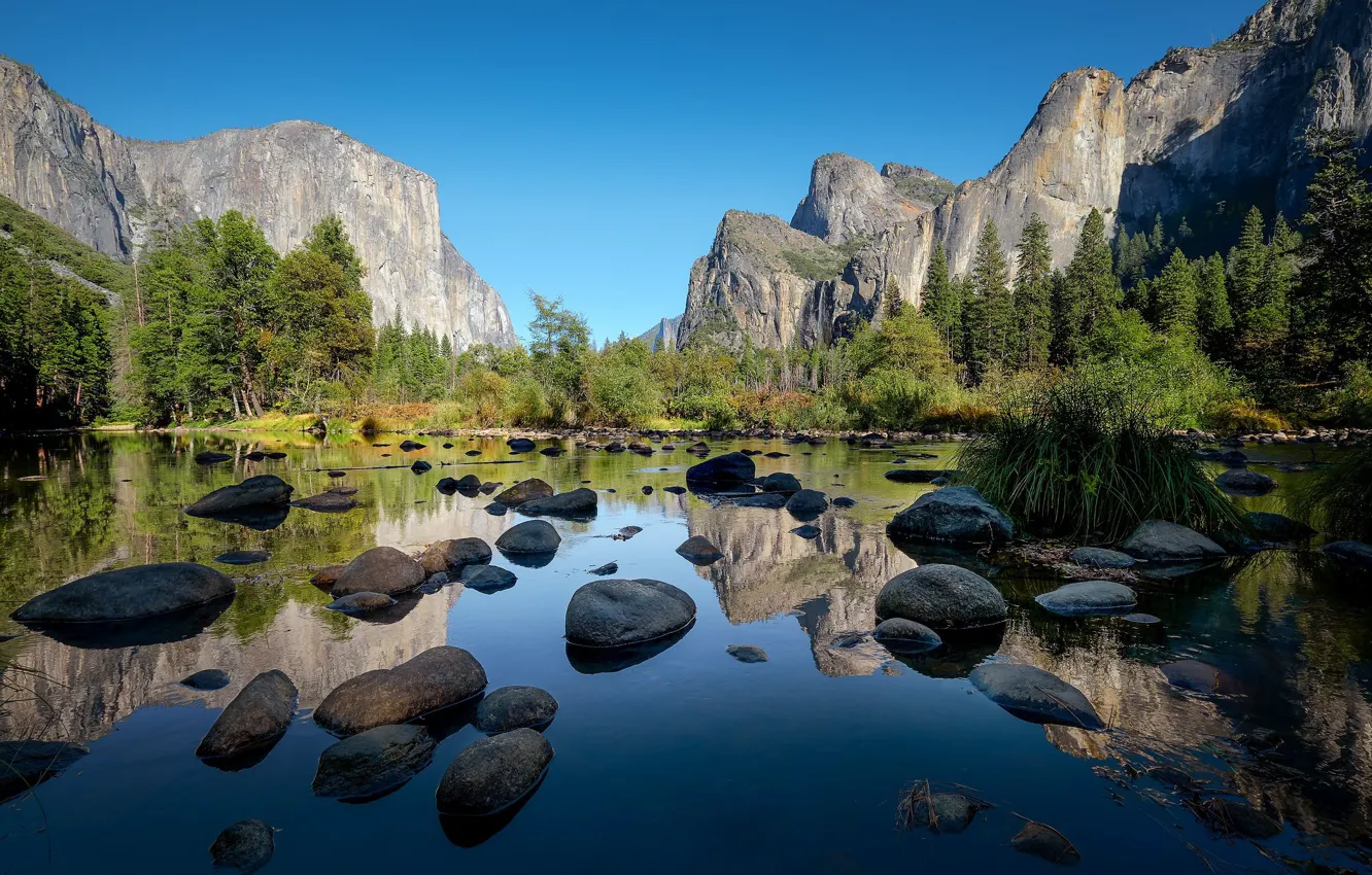 Photo wallpaper CA, USA, Yosemite National Park