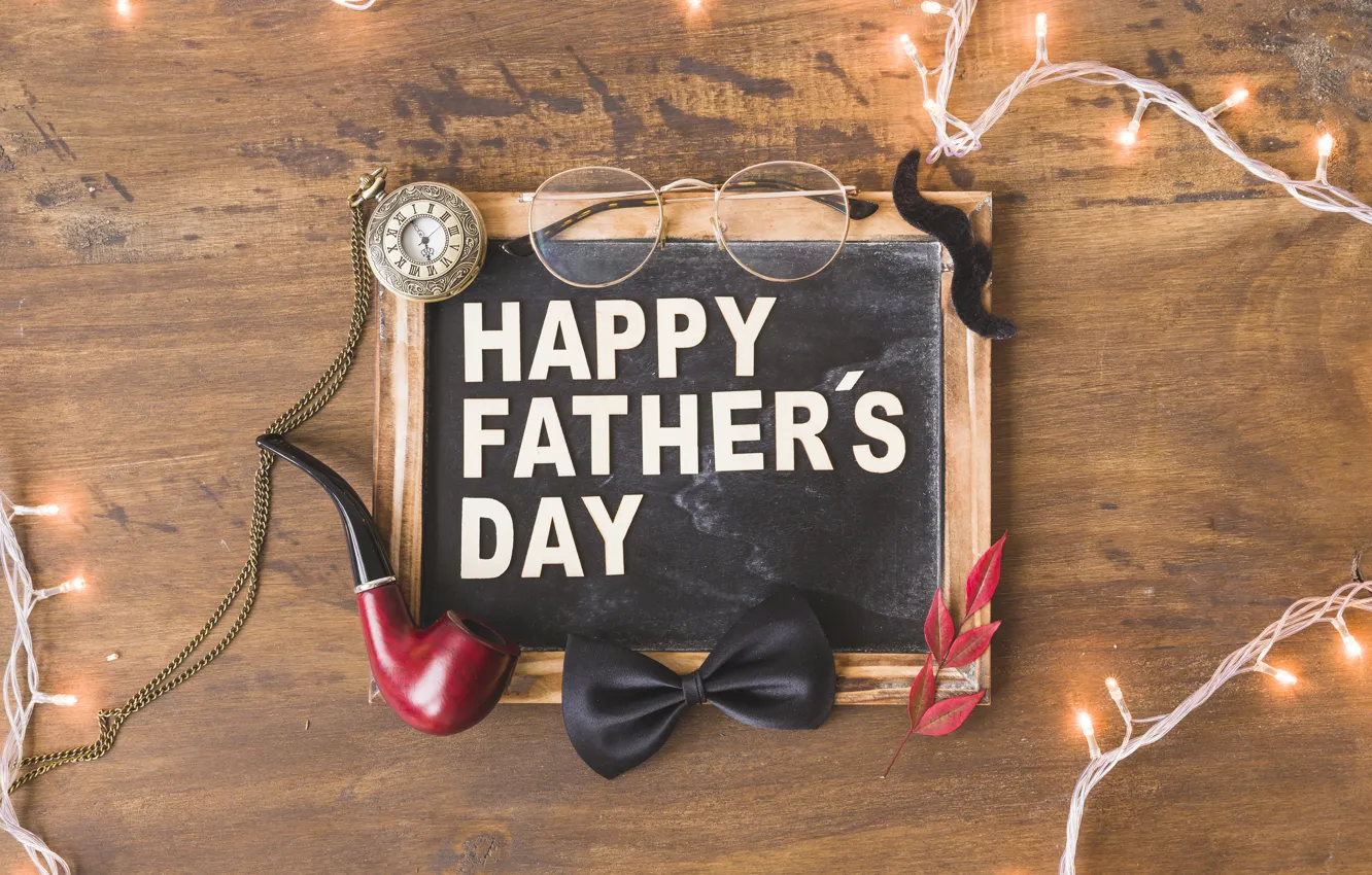 Photo wallpaper holiday, Board, glasses, February 23, men's day