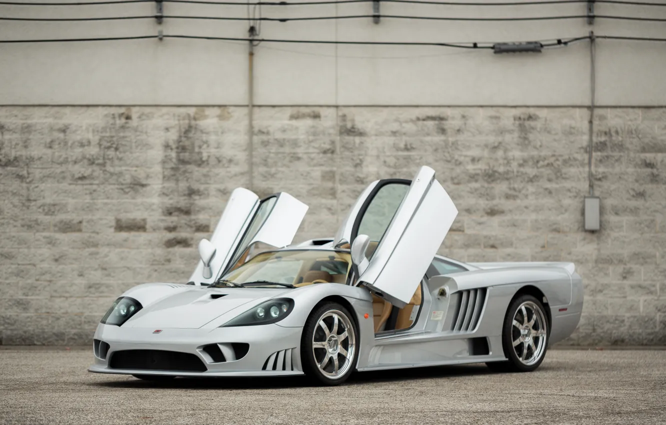 Photo wallpaper Saleen, supercar, Saleen S7, butterfly doors, S7