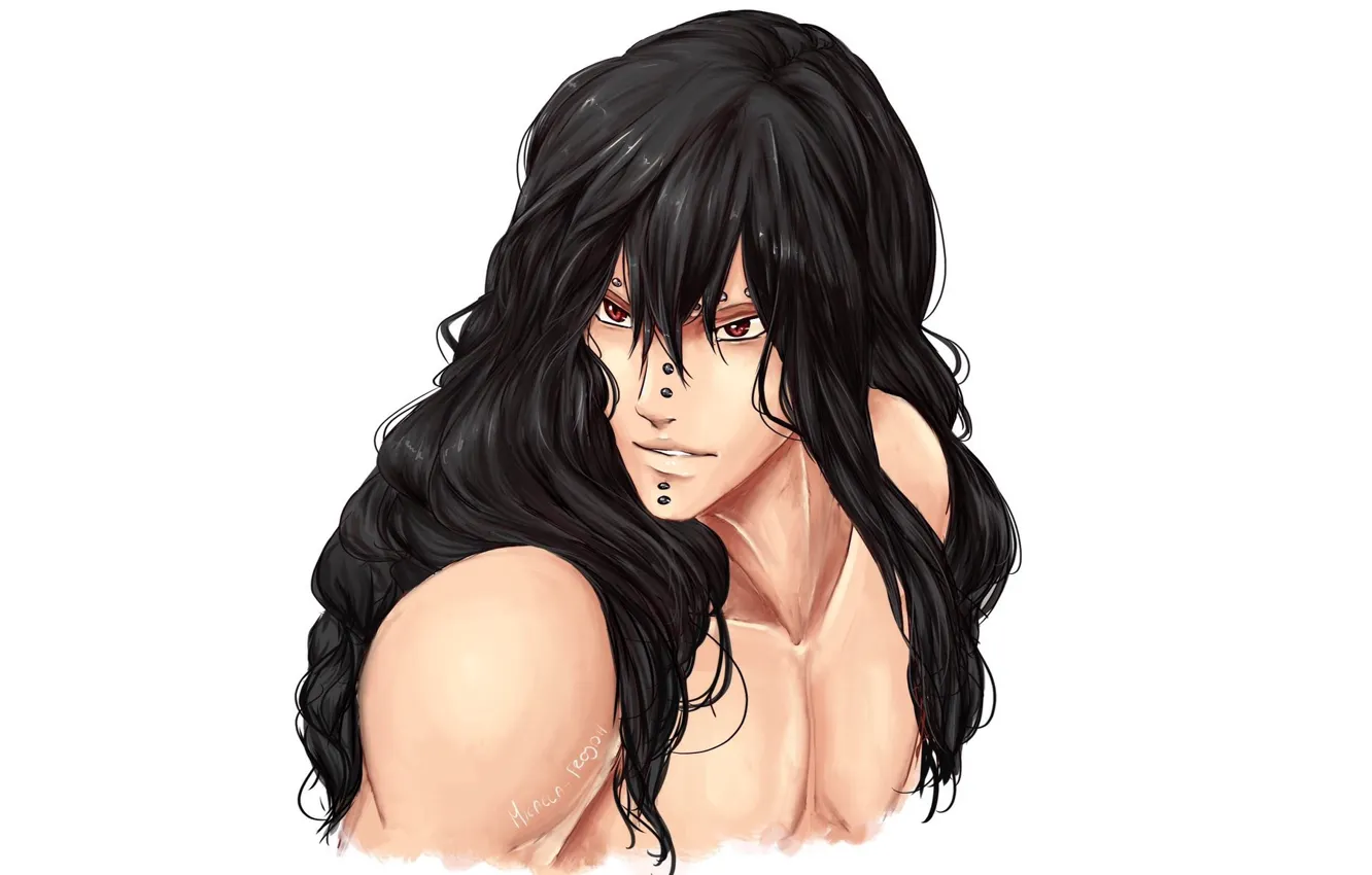 Photo wallpaper anime, art, guy, Fairy tail, Gadgil