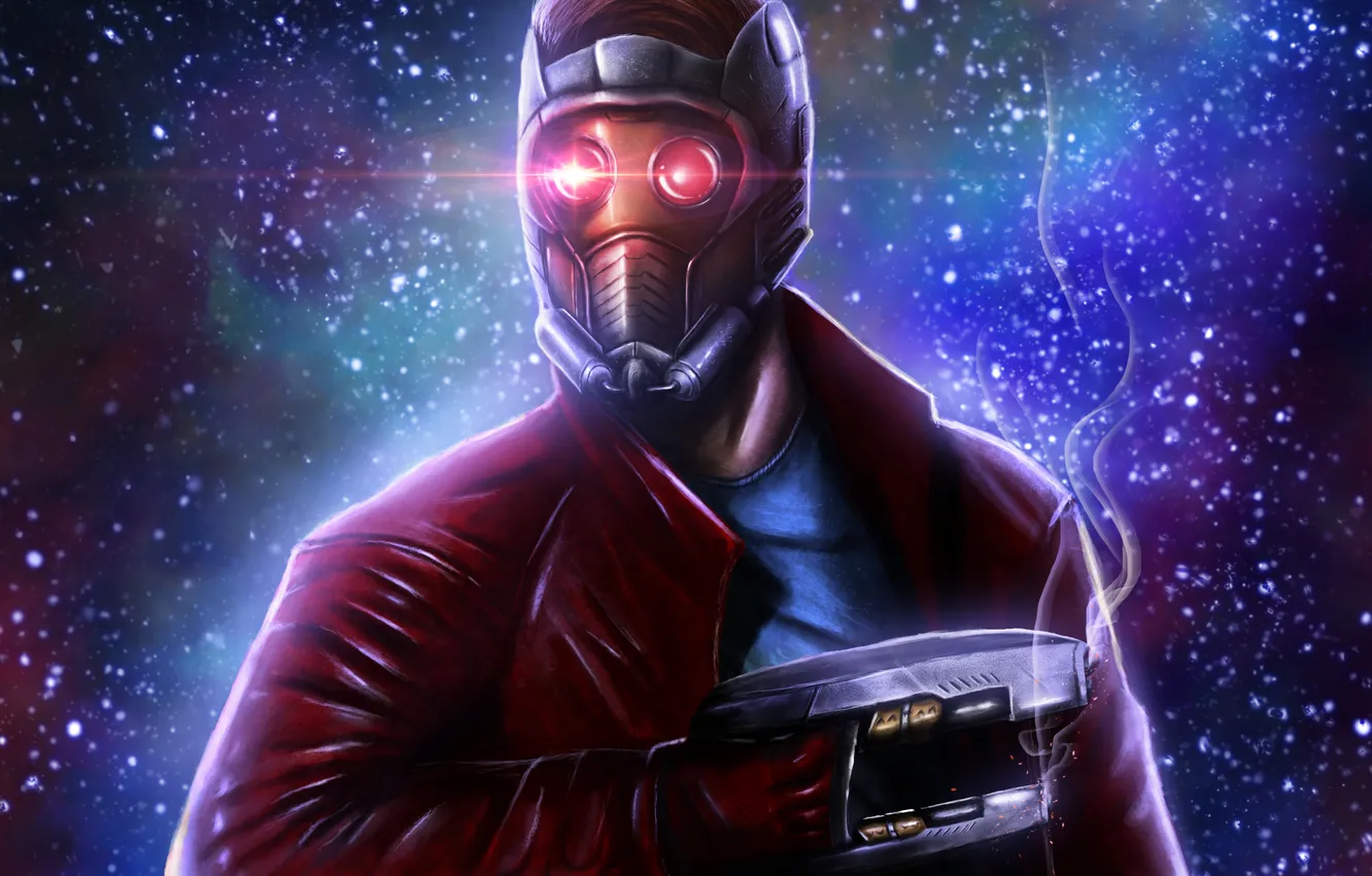 Photo wallpaper Marvel Comics, Peter Quill, Guardians of the Galaxy, Star Lord