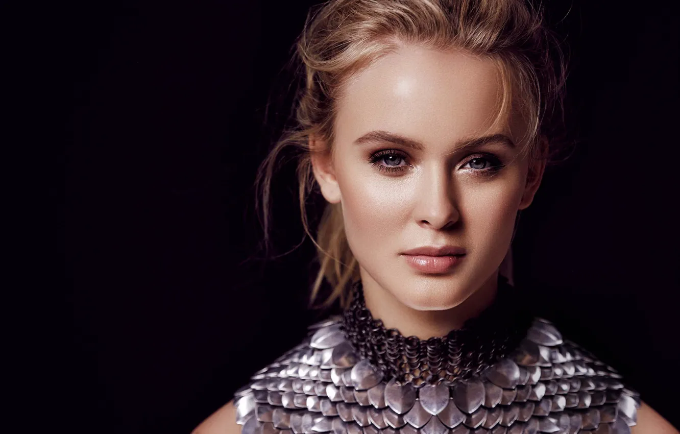 Photo wallpaper look, girl, face, portrait, makeup, beautiful, Zara Larsson