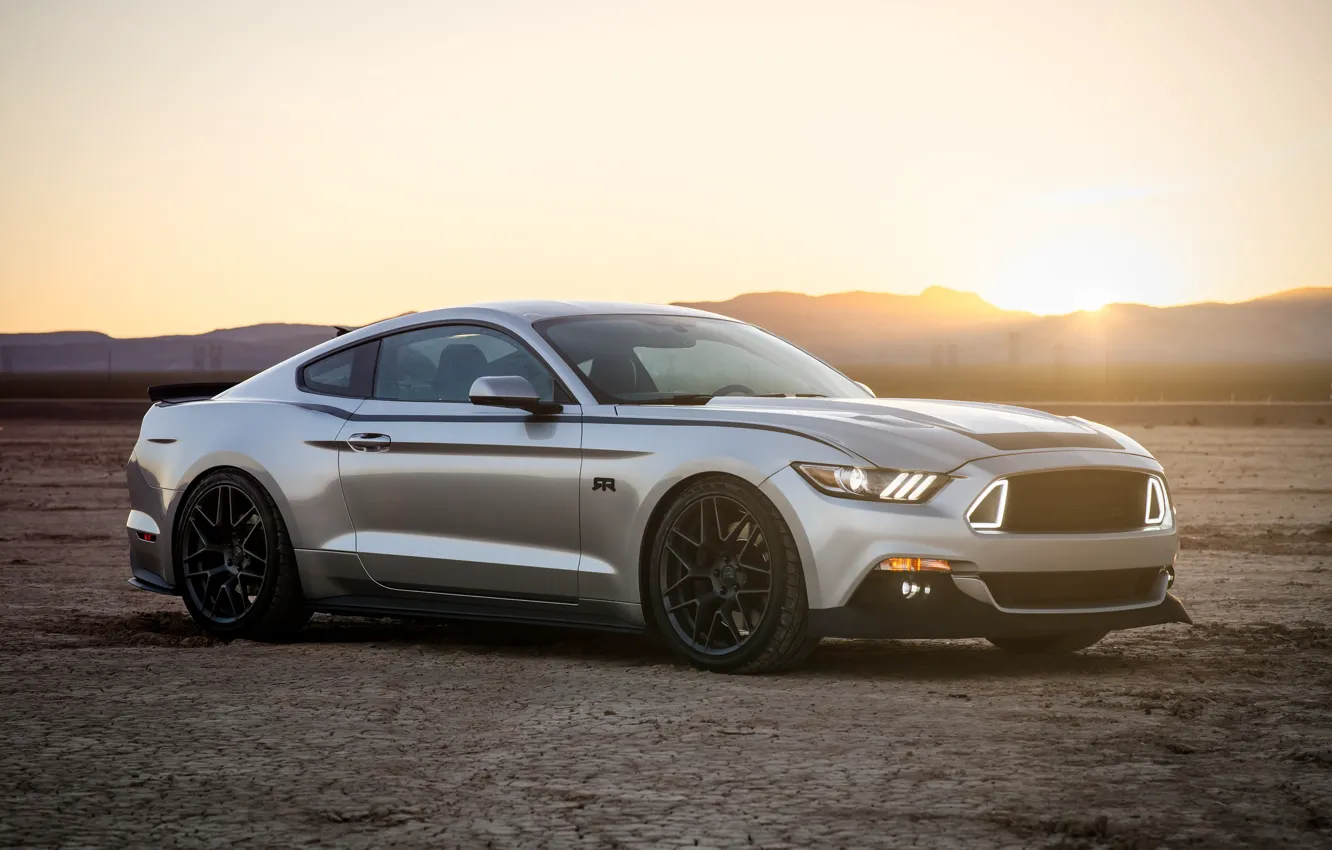 Photo wallpaper dawn, Style, Ford Mustang, RTR, handsome, 2017