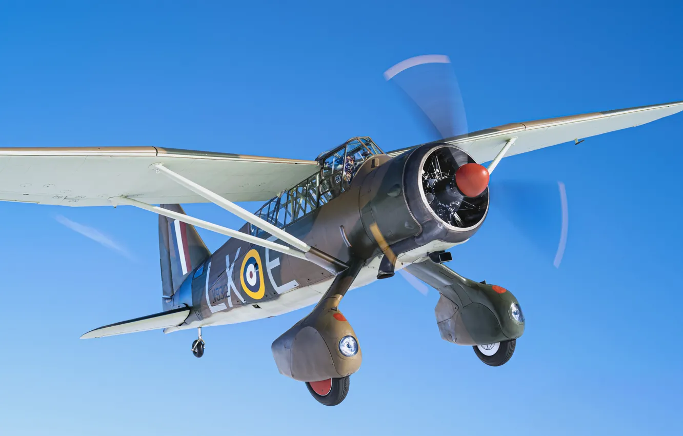Photo wallpaper The plane, Screw, RAF, The Second World War, Chassis, Cockpit, Westland Lysander, The plane of …