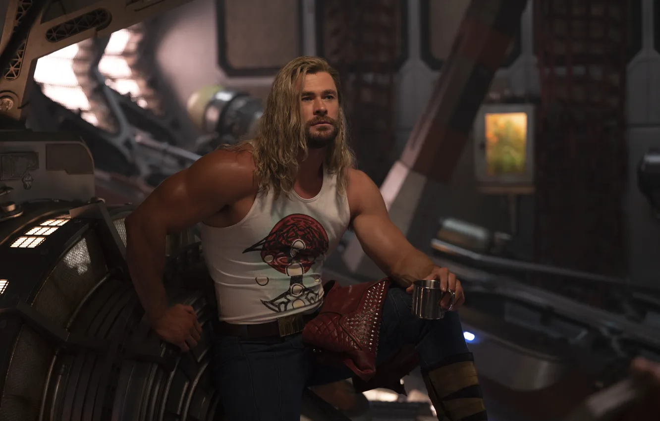 Photo wallpaper Thor, Chris Hemsworth, Marvel Studios, Thor: Love and Thunder