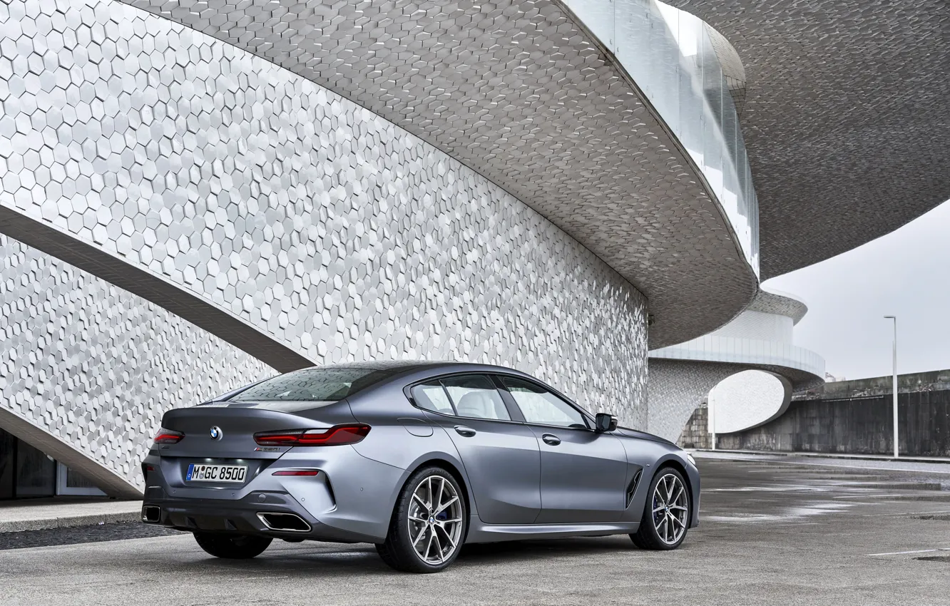 Photo wallpaper coupe, BMW, structure, Gran Coupe, 8-Series, 2019, the four-door coupe, Eight