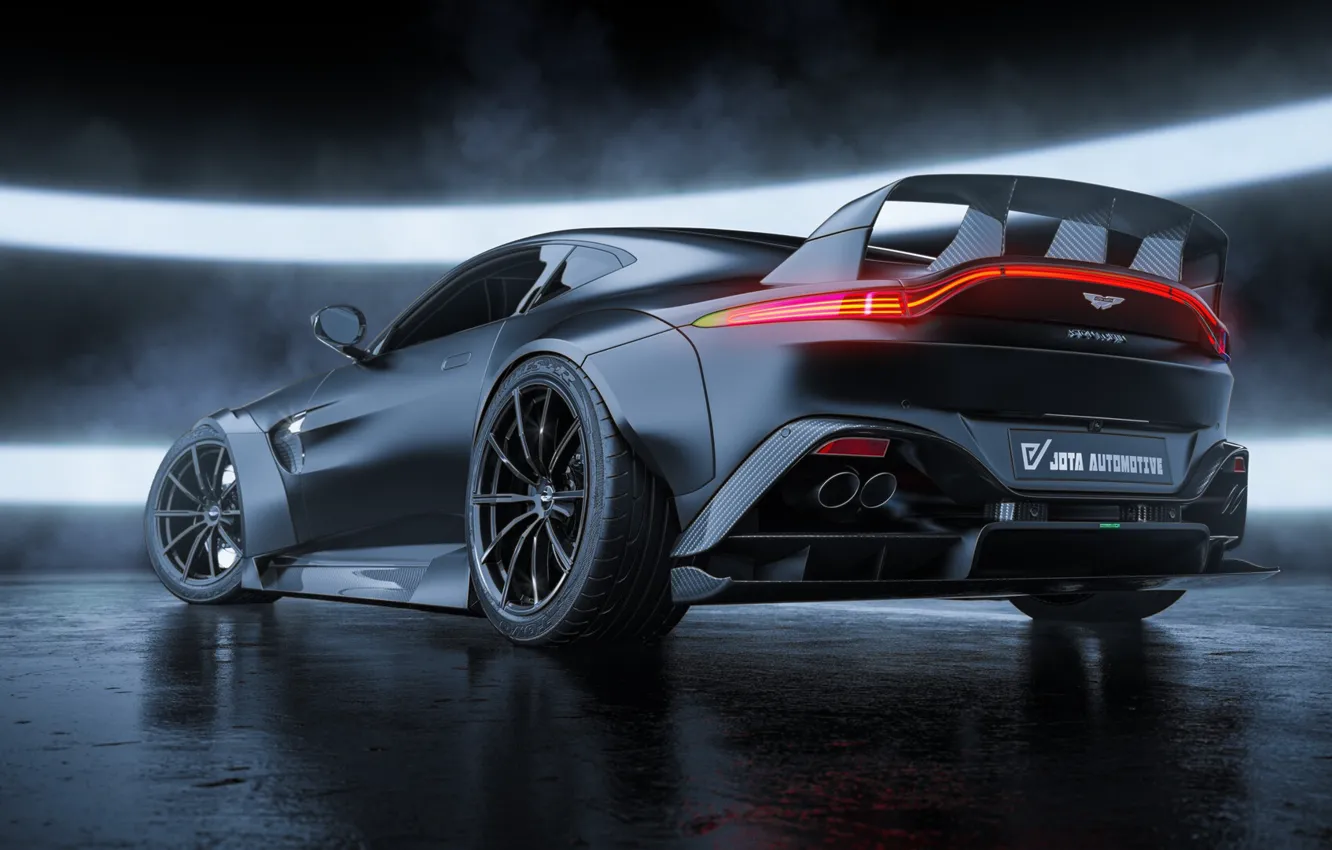 Photo wallpaper car, machine, auto, Aston Martin, Vantage, Aston Martin Vantage, Transport & Vehicles, Javier Oquendo