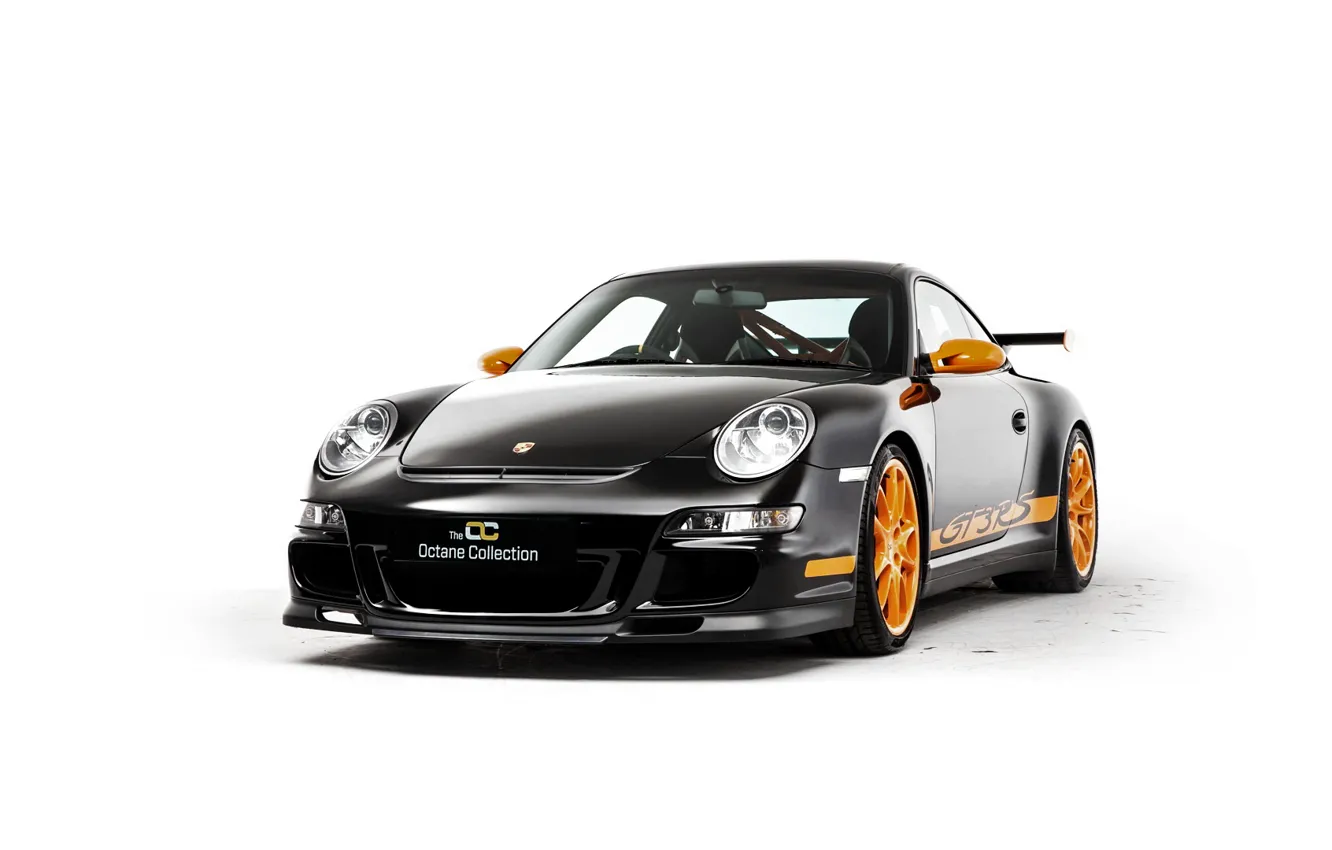 Photo wallpaper 911, Porsche, white background, supercar, Porsche, GT3