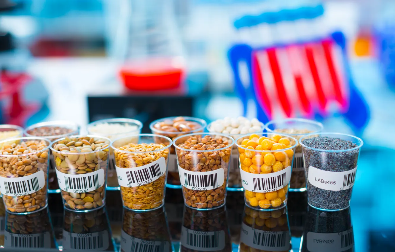 Photo wallpaper DNA, science, codes, information, samples