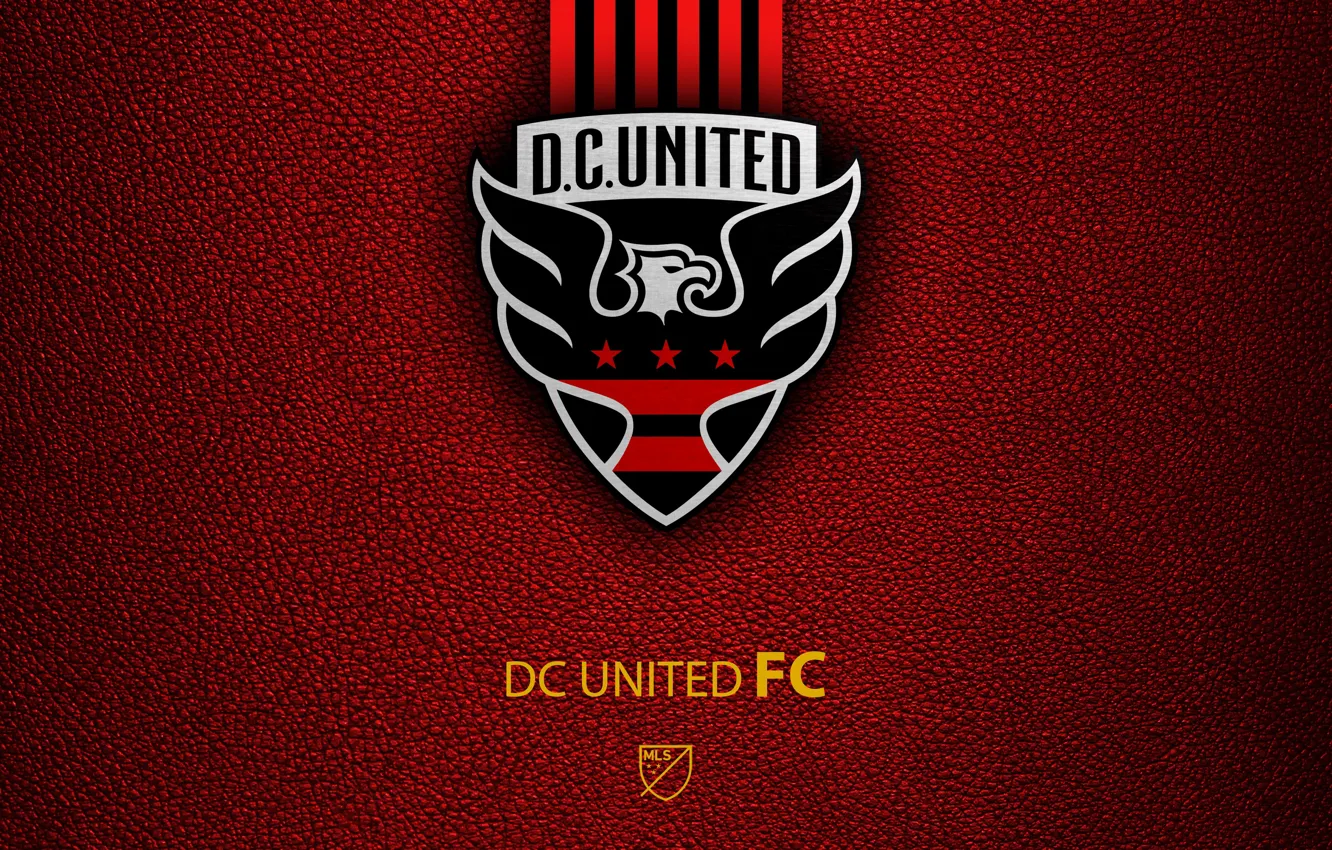 Photo wallpaper wallpaper, sport, logo, football, MLS, DC United