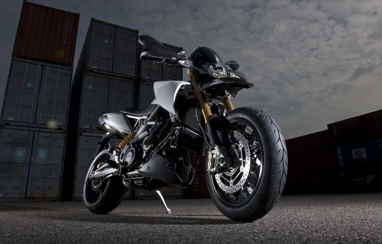 Photo wallpaper sport, speed, container, Aprilia