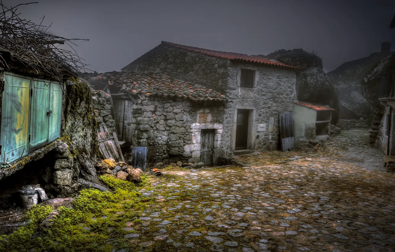 Photo wallpaper Portugal, Castelo Branco, Monsanto