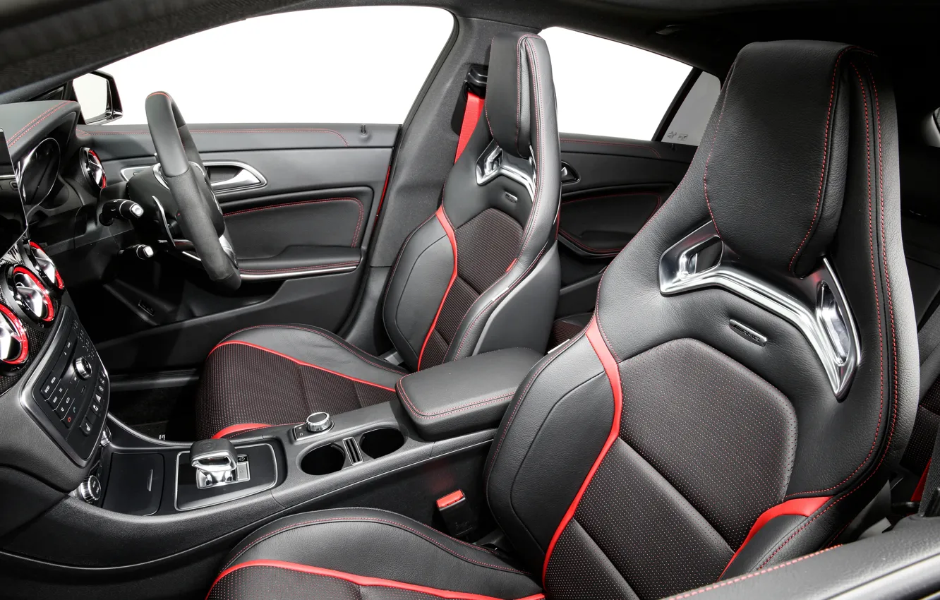 Photo wallpaper interior, chairs, Mercedes, salon, Mercedes, AMG, AMG, Shooting Brake