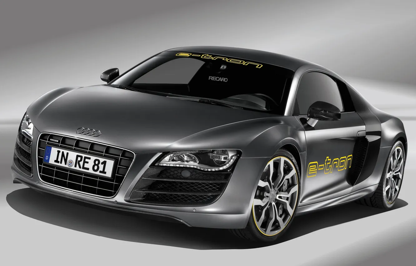 Photo wallpaper Audi, Prototype, e-tron, the front part