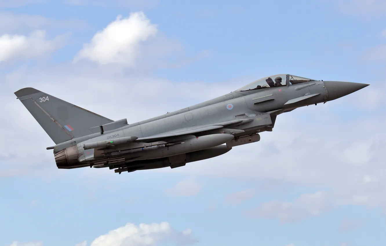 Photo wallpaper FGR4, Eurofighter, fighter, Typhoon, multipurpose