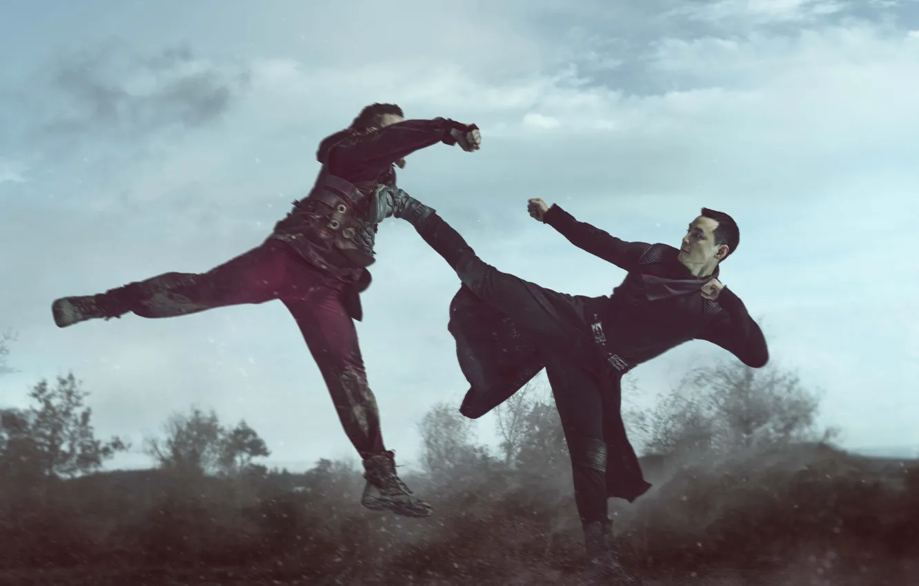 Photo wallpaper tv series, Netflix, AMC, Into the Badlands