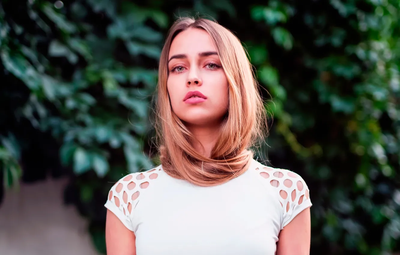 Photo wallpaper portrait, the beauty, bokeh, Eugeny Agashin