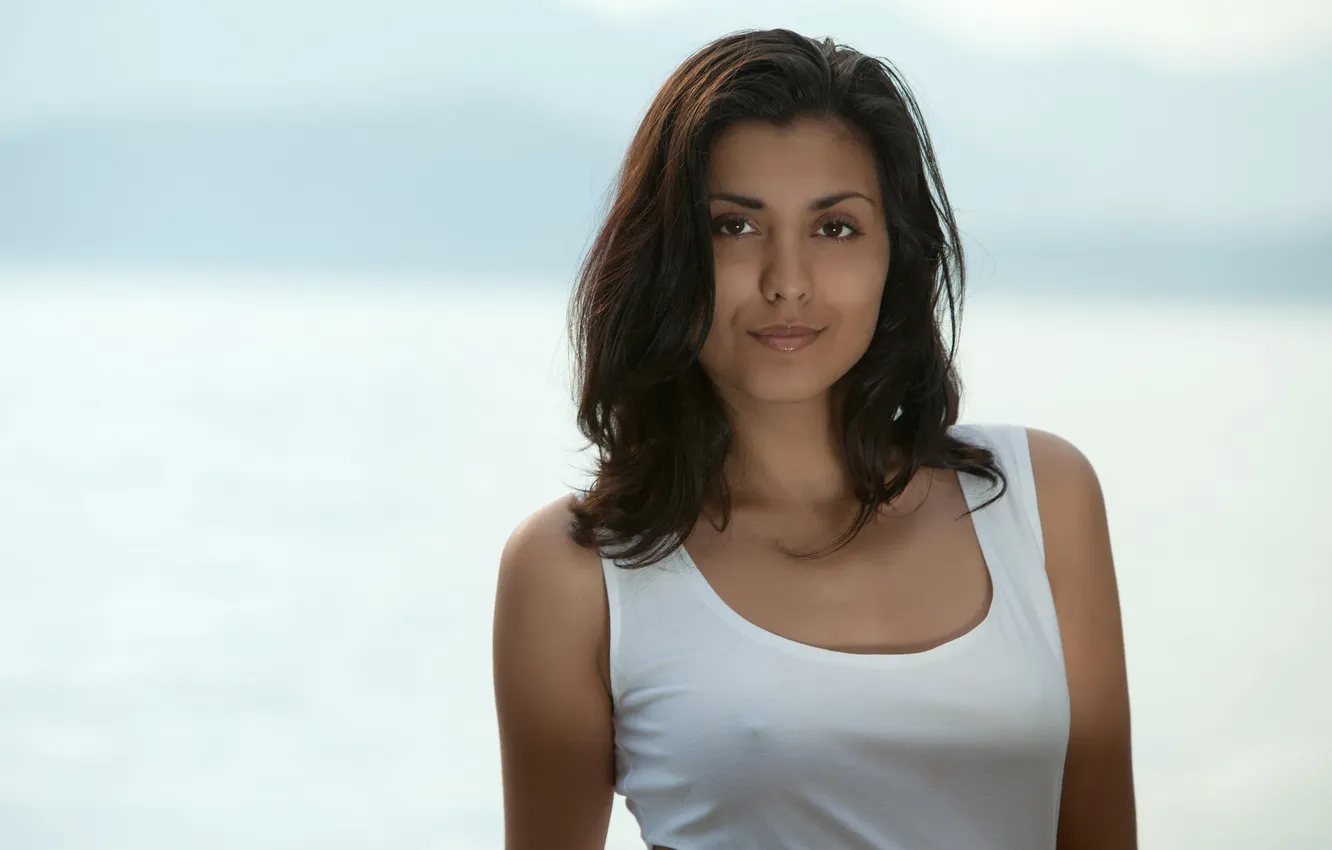 Photo wallpaper girl, Wallpaper, brunette