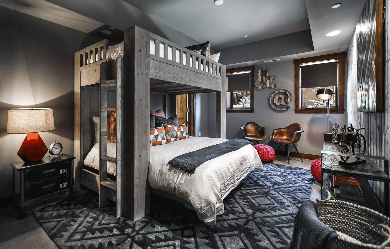Photo wallpaper design, room, interior, bedroom