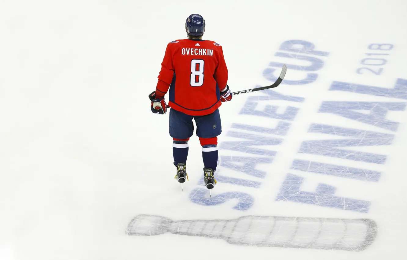 Photo wallpaper ice, sport, the game, Washington, hockey, Washington, Alexander Ovechkin, NHL