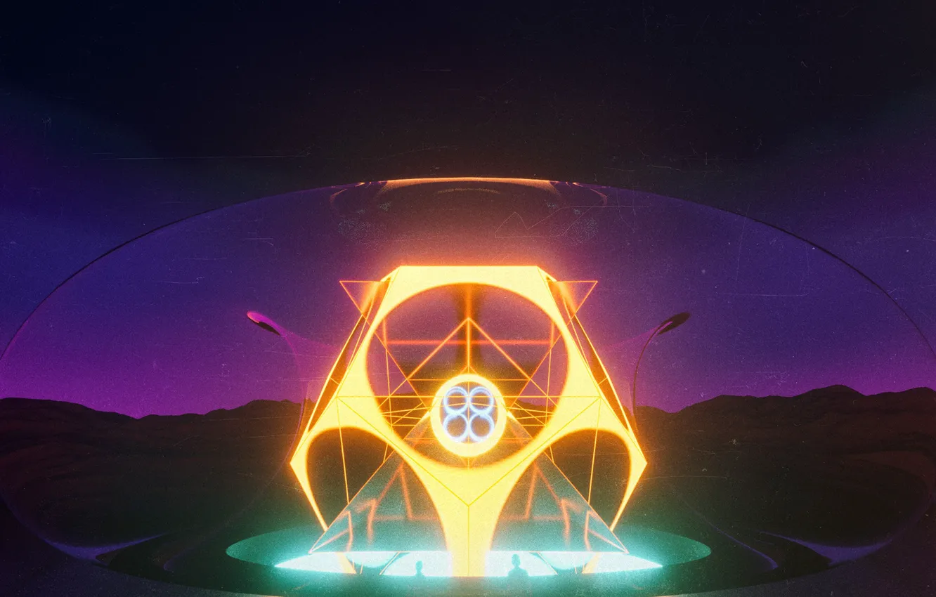 Photo wallpaper Music, Cover, Monstercat, Au5 & Fractal, Pavonine