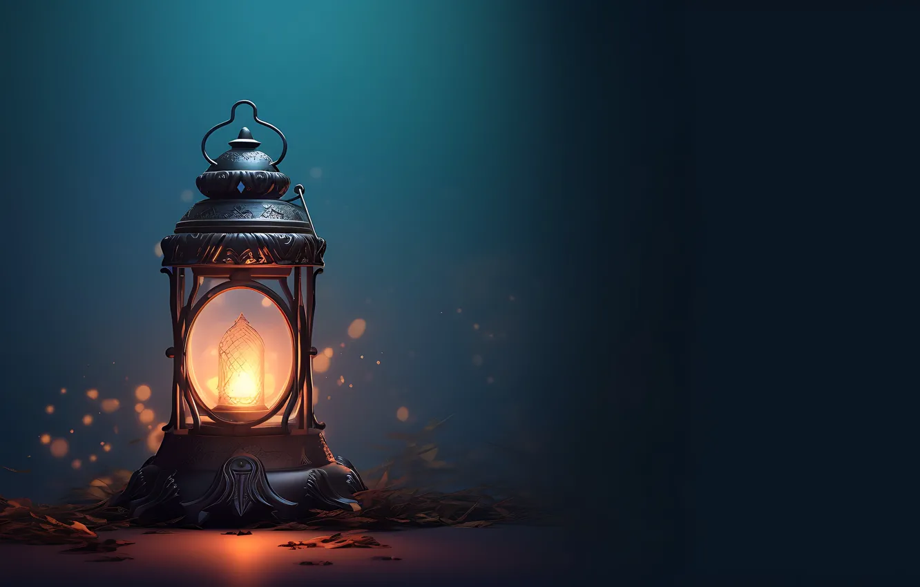 Photo wallpaper light, night, the dark background, pattern, new year, candles, Christmas, lights