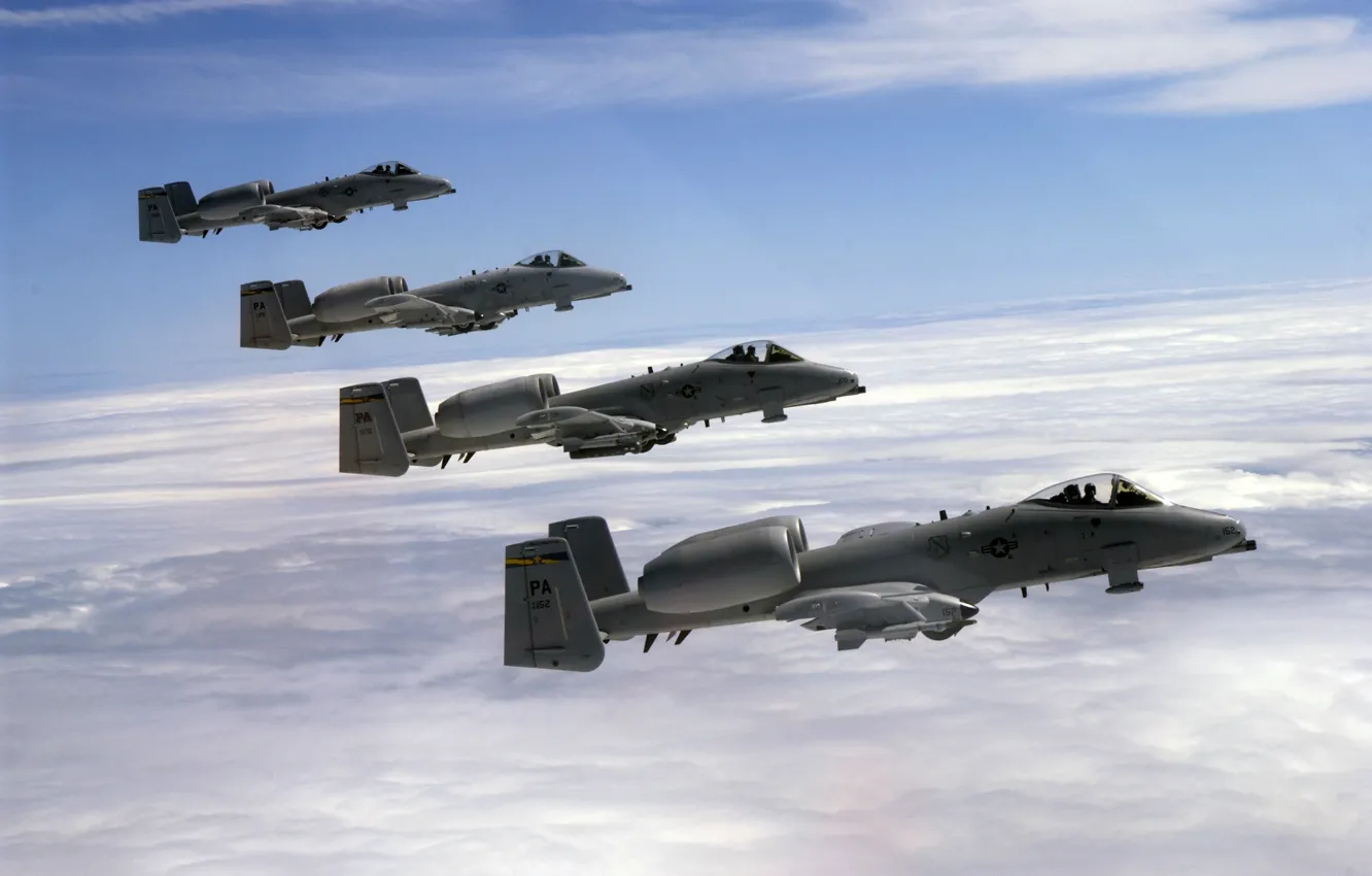 Photo wallpaper fighter, Thunderbolt, mobility wing