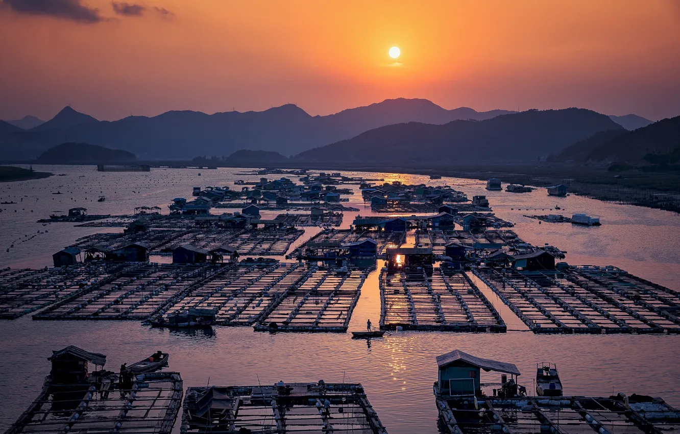 Photo wallpaper China, Yantian, Fujian