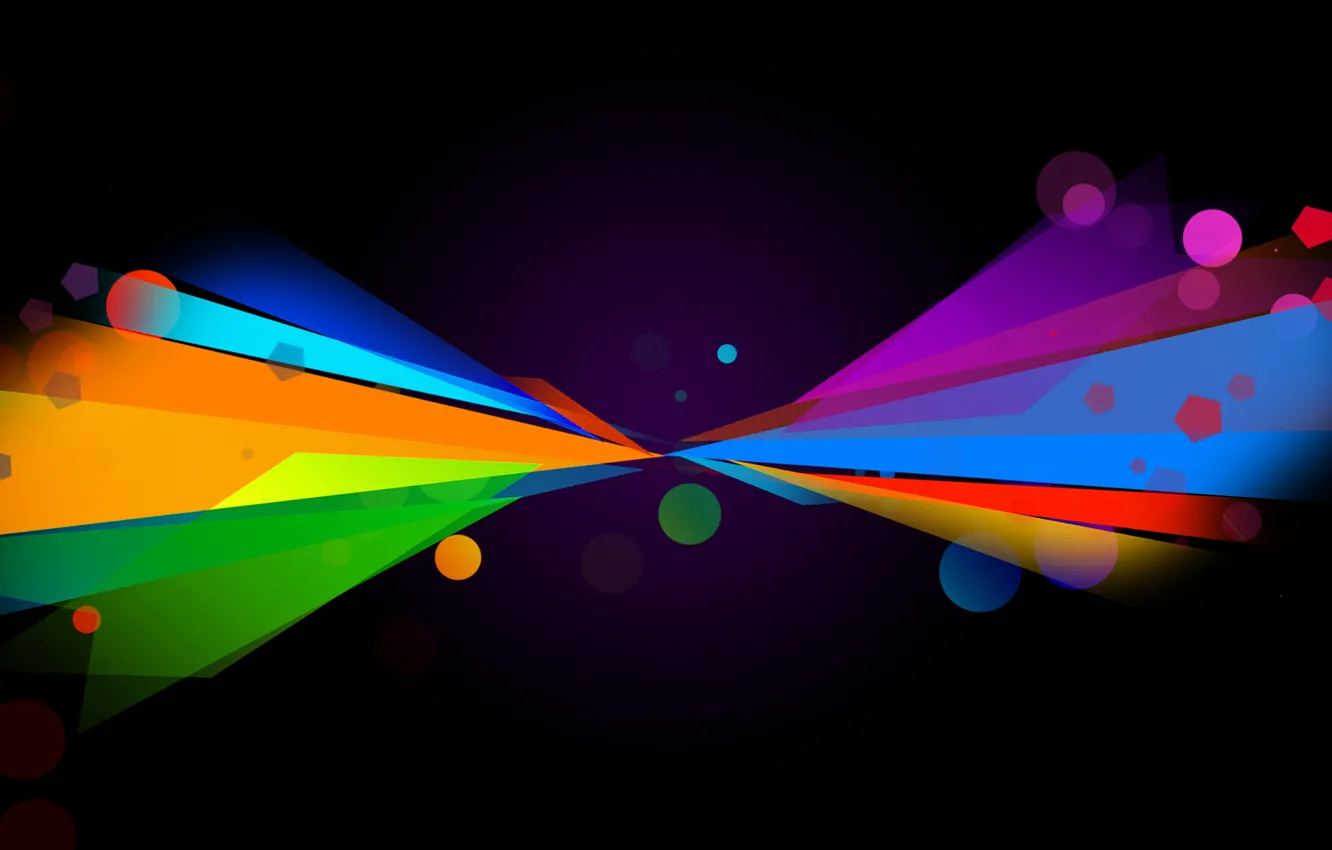 Photo wallpaper circles, abstraction, pattern, paint, colors, circles, patterns, abstraction