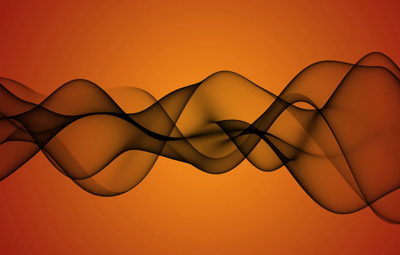 Photo wallpaper yellow, smoke, abstacle