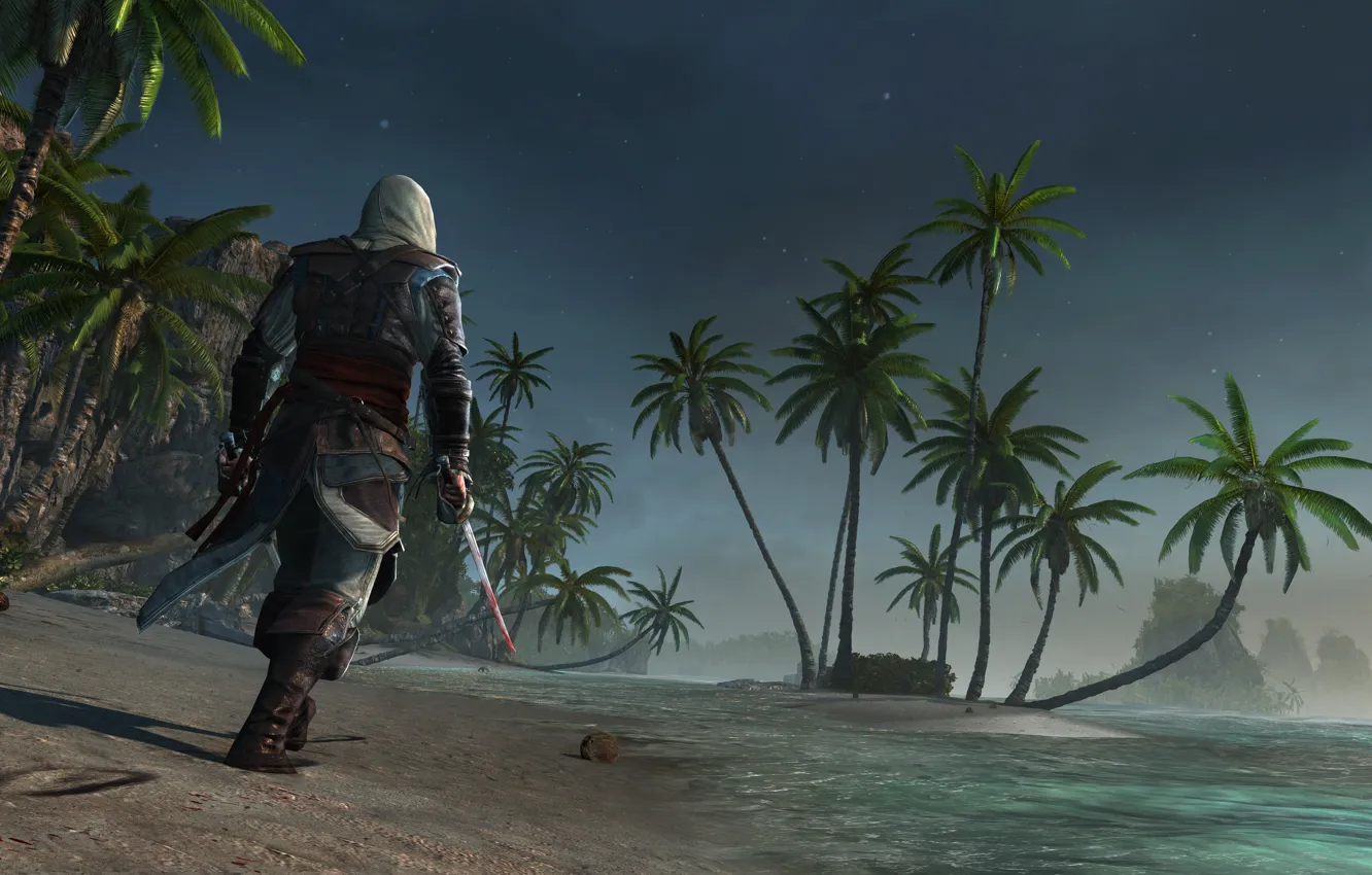 Photo wallpaper pirate, assassin, Edward Kenway, Assassin’s Creed IV: Black Flag
