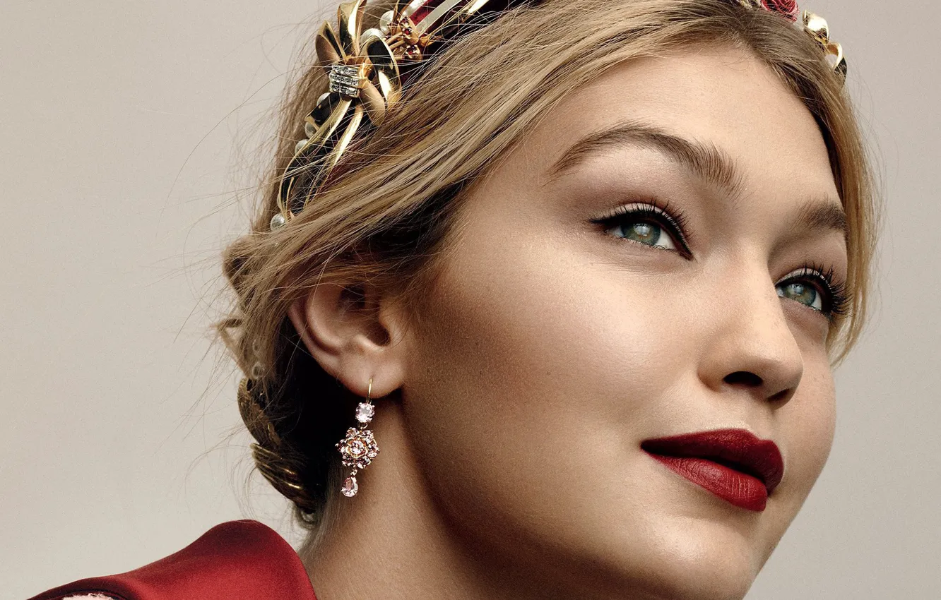 Photo wallpaper model, portrait, Gigi Hadid