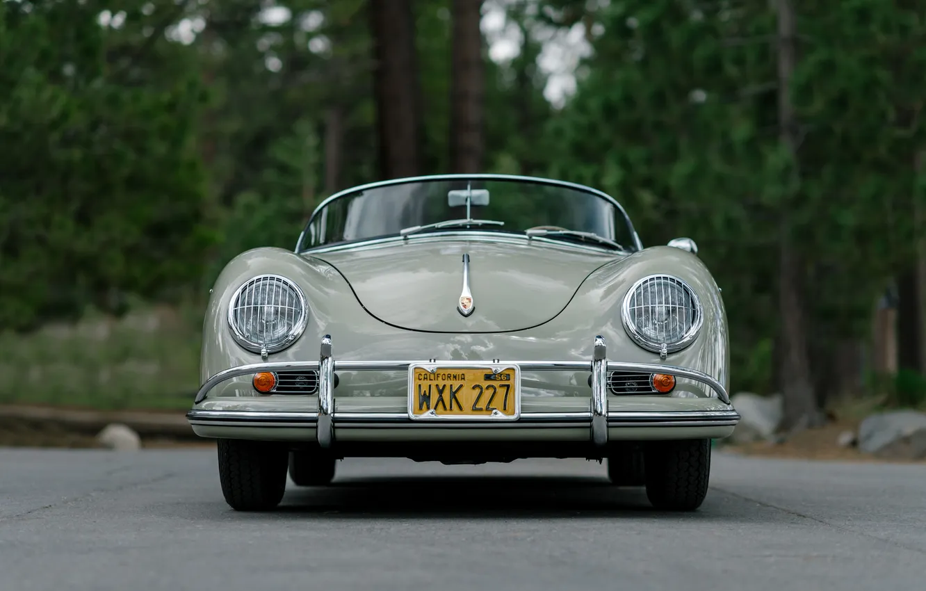 Photo wallpaper Porsche, 356, 1958, Porsche 356A 1600 Super Speedster